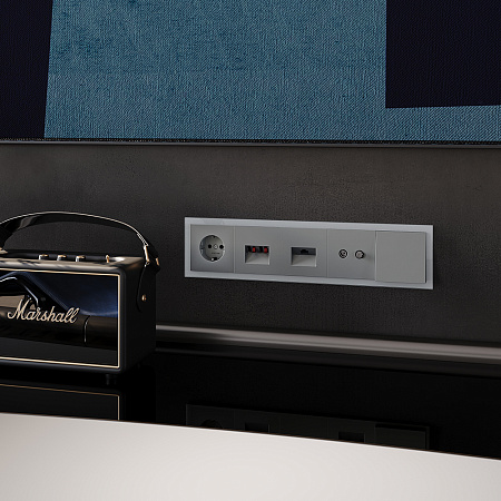 Рамка стеклянная VOLTUM S70 на 5 постов, (сталь, стекло) VLS110505 Рамка стеклянная VOLTUM S70 на 5 постов, (сталь, стекло) VLS110505