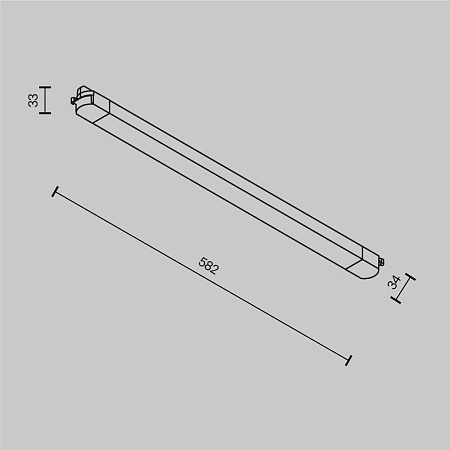Трековый магнитный светильник Maytoni Unity Basis TR000-1-24W3K-W_1