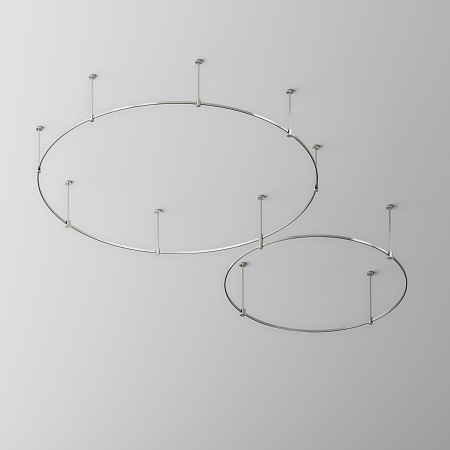 Шинопровод магнитный накладной/подвесной Maytoni Flarity TRX154-2SR-D1800-PT