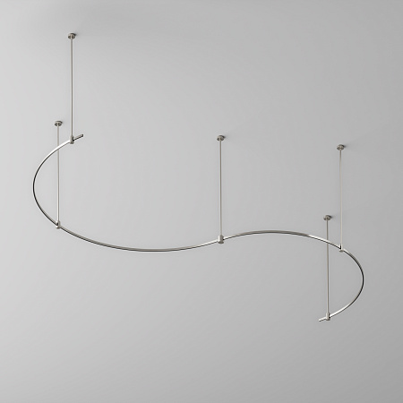 Шинопровод магнитный накладной/подвесной Maytoni Flarity TRX154-2SR-D1500-PT Шинопровод магнитный накладной/подвесной Maytoni Flarity TRX154-2SR-D1500-PT