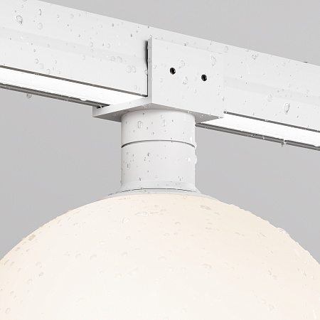 Трековый однофазный уличный светодиодный светильник Maytoni Elasity IP Luna O-TR01-2-S-9WW3K