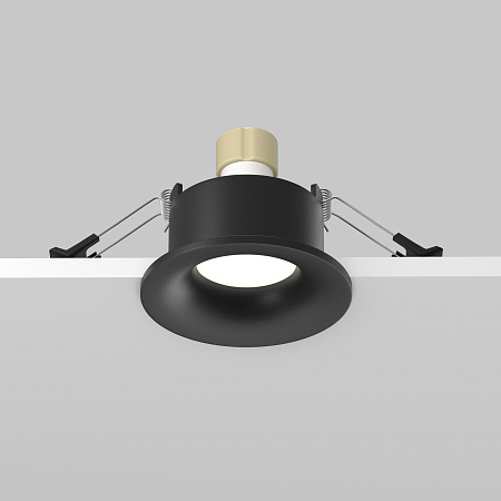 Светильник встраиваемый Maytoni Slim DL027-GU10-B