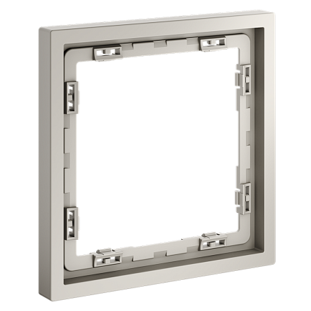 Рамка пластиковая VOLTUM S70 на 1 пост, (кашемир) VLS100103