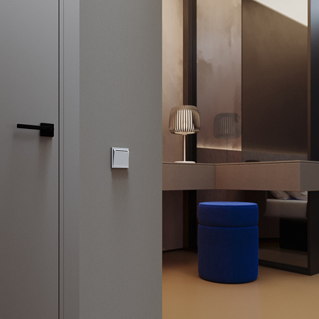 Выключатель встраиваемый карточный 16А Voltum S70 (белый матовый) VLS010702