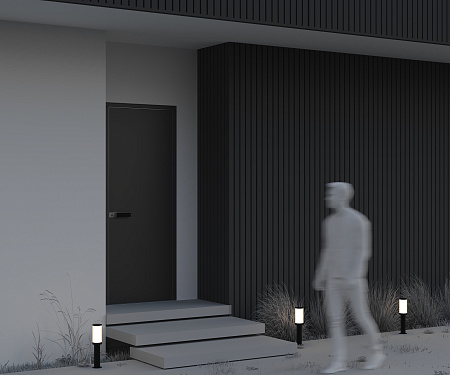 Уличный ландшафтный светильник Maytoni Rib O502FL-01B Уличный ландшафтный светильник Maytoni Rib O502FL-01B