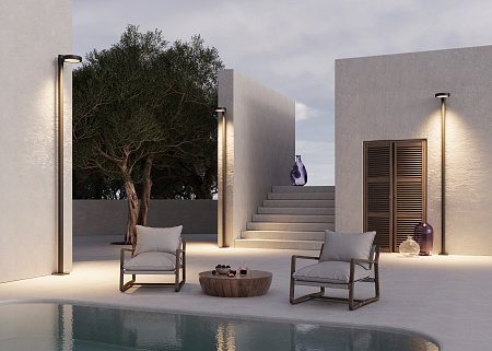 Уличный опорный столб Maytoni Pillar O473P-GF