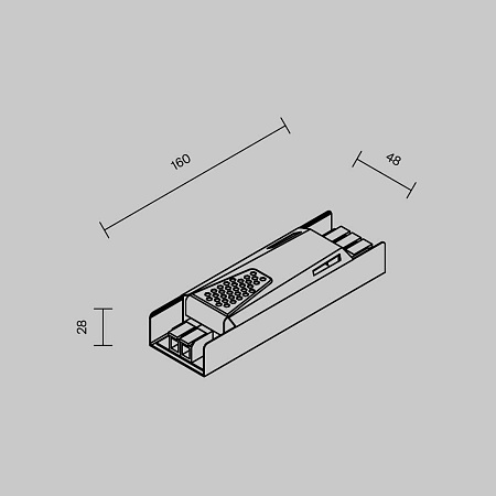 Блок питания 24V 100W Maytoni  821006