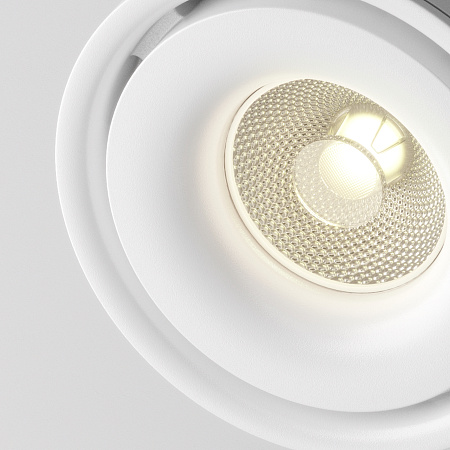 Трековый однофазный светодиодный светильник Maytoni Unity Yin TR084-1-15W3K-W