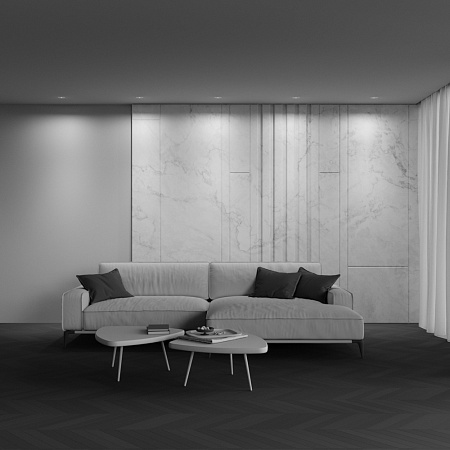 Светильник встраиваемый светодиодный Maytoni Parete DL100-12W2.7-3-4K-RD-W