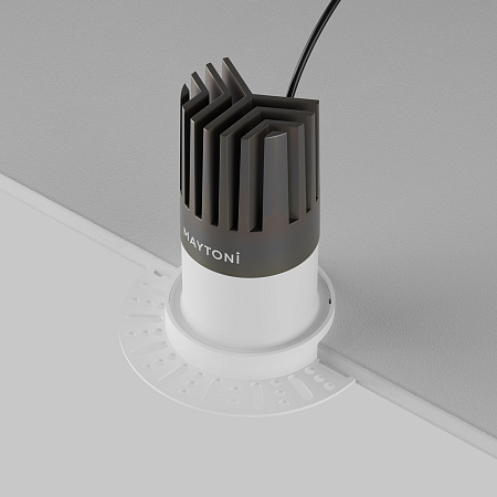 Светильник встраиваемый светодиодный Maytoni Dip DL122-15W-3K-TRS-W