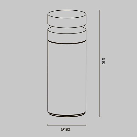 Уличный ландшафтный светодиодный светильник Maytoni Betone O469FL-L20CM3K Уличный ландшафтный светодиодный светильник Maytoni Betone O469FL-L20CM3K