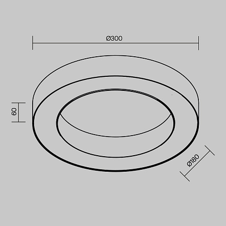 Светильник потолочный светодиодный Maytoni Lua C093CL-24W4K-B Светильник потолочный светодиодный Maytoni Lua C093CL-24W4K-B