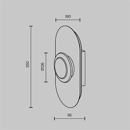 Светильник настенный светодиодный Maytoni Pharao MOD361WL-L20BS3K