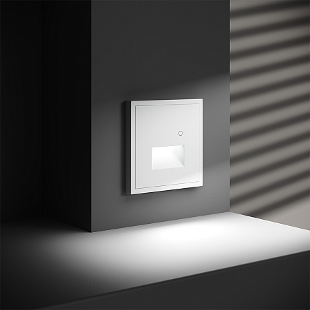 Подсветка светодиодная встраиваемая VOLTUM S70 с датчиком, (белый матовый) VLS070702 Подсветка светодиодная встраиваемая VOLTUM S70 с датчиком, (белый матовый) VLS070702