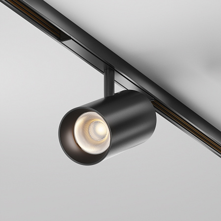 Трековый магнитный светодиодный светильник Maytoni Exility X Focus Led TR243-12W3K-B