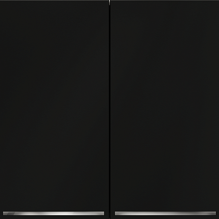 Выключатель встраиваемый VOLTUM S70 двухклавишный с подсветкой (черный матовый) VLS020208