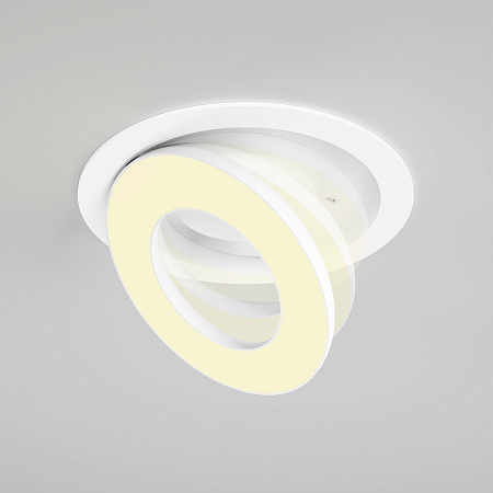 Светильник встраиваемый светодиодный Maytoni Vector DL102-12W2.7K-W Светильник встраиваемый светодиодный Maytoni Vector DL102-12W2.7K-W