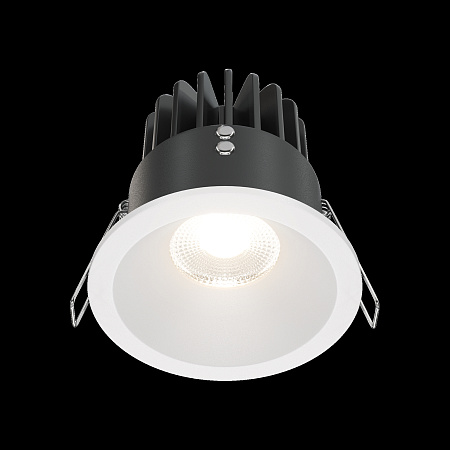 Светильник встраиваемый светодиодный Maytoni Zoom DL034-L12W4K-D-W Светильник встраиваемый светодиодный Maytoni Zoom DL034-L12W4K-D-W