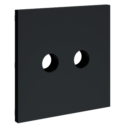 Накладка для розетки телевизионной оконечной TV+SAT Voltum S70 (графит) VLS001607