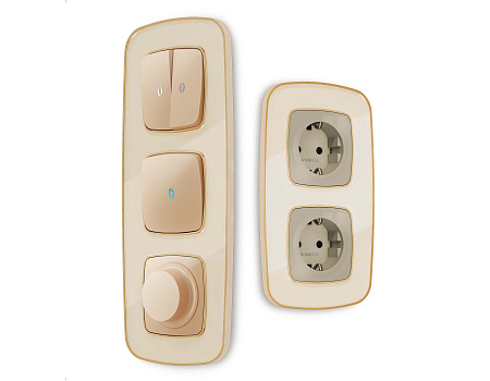Рамка 2-постовая Ambrella Volt OMEGA Coint OF640342