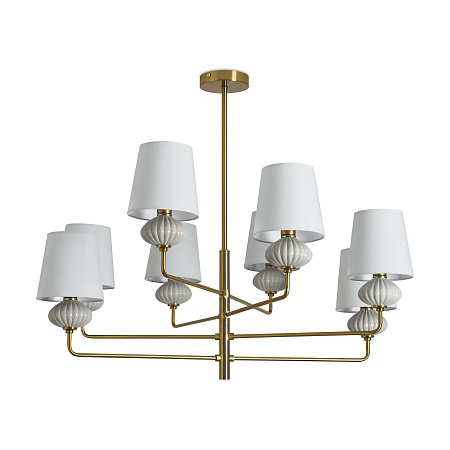 Люстра на штанге Freya Ceramics FR2029PL-08BS Люстра на штанге Freya Ceramics FR2029PL-08BS