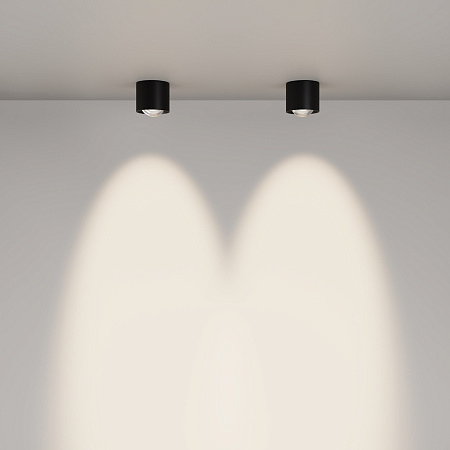 Светильник потолочный светодиодный Maytoni Lens C217CL-15W4K-B