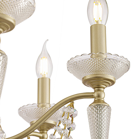 Люстра подвесная Freya Zoe FR2009PL-05G Люстра подвесная Freya Zoe FR2009PL-05G