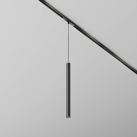 Трековый магнитный светодиодный светильник Maytoni Exility X Focus Led TR245-7W4K-B