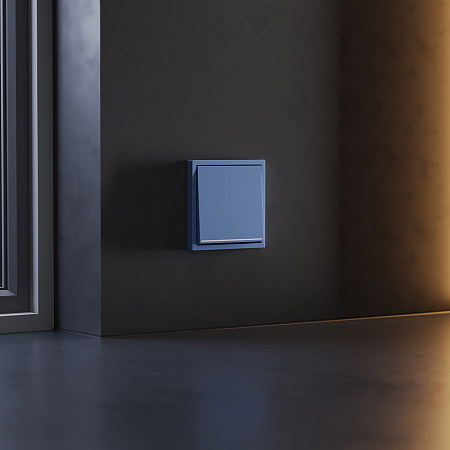 Клавиша для выключателя/переключателя одноклавишного с подсветкой Voltum S70 (деним) VLS000215 Клавиша для выключателя/переключателя одноклавишного с подсветкой Voltum S70 (деним) VLS000215