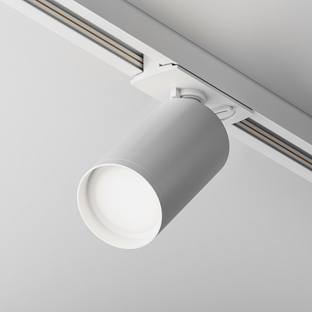Трековый светильник для однофазного шинопровода Maytoni Unity Focus S TR020-1-GU10-W