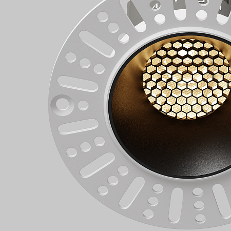 Светильник встраиваемый светодиодный Maytoni Dip DL124-10W-3K-TRS-B