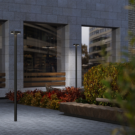 Уличный ландшафтный светодиодный светильник Maytoni Nail O529FL-L30B3K