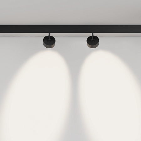 Трековый магнитный светодиодный светильник EXILITY Maytoni Lens TR217-4-15WTW-DD-B Трековый магнитный светодиодный светильник EXILITY Maytoni Lens TR217-4-15WTW-DD-B