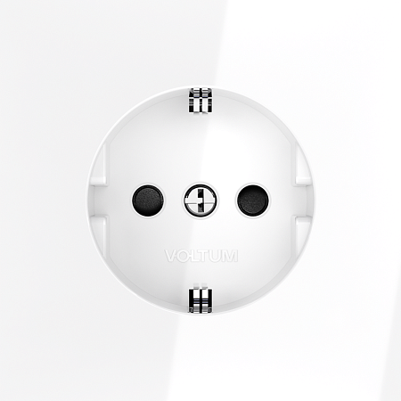 Розетка встраиваемая VOLTUM S70 с заземлением и защитными шторками, (белый глянцевый) VLS040201 Розетка встраиваемая VOLTUM S70 с заземлением и защитными шторками, (белый глянцевый) VLS040201