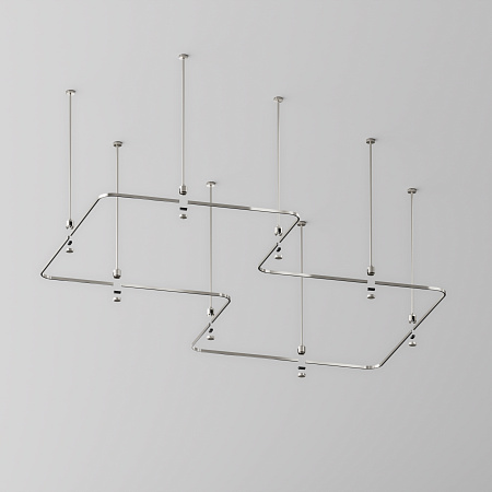 Радиусный коннектор для шинопровода Maytoni Flarity TRX154-RC80-PT