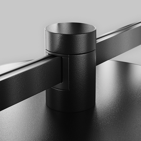 Трековый однофазный светодиодный светильник Maytoni Flarity Plato TR153-1-10W4K-B