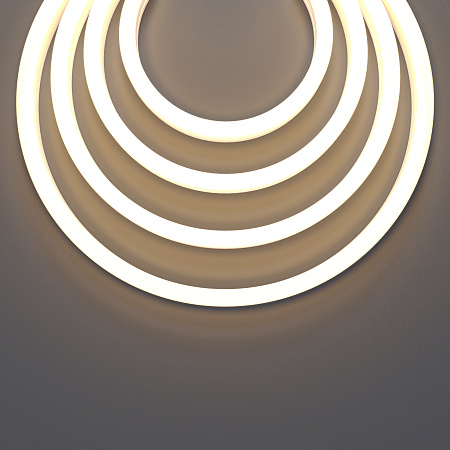 Гибкий неон 10Вт/м 3000К 24V IP67 Maytoni Изгиб поперек оптической оси 432001