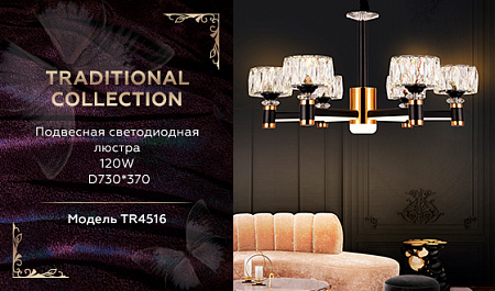 Подвесная светодиодная люстра Traditional TR4516