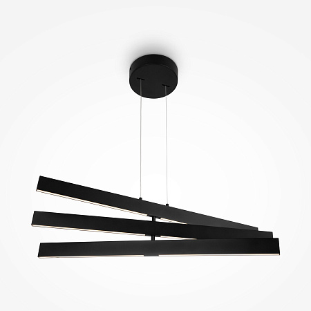 Люстра светодиодная подвесная Maytoni Origami MOD163PL-L38B4K