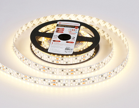 Светодиодная лента GS3701 2835 240Led 24W 24V IP20 3000K GS GS3701