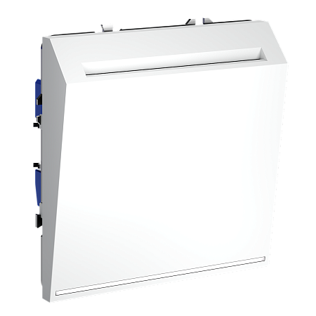 Выключатель встраиваемый карточный 16А Voltum S70 (белый матовый) VLS010702