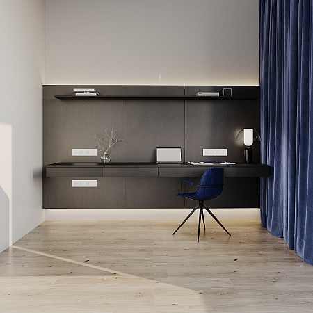 Выключатель встраиваемый VOLTUM S70 двухклавишный (белый матовый) VLS020102 Выключатель встраиваемый VOLTUM S70 двухклавишный (белый матовый) VLS020102