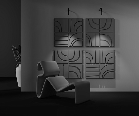 Светильник для штанговой системы светодиодный Maytoni Axity Eye C104WL-3W3-6K-B