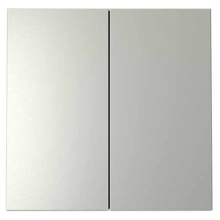 Клавиши для выключателя/переключателя двухклавишного Voltum S70 (сталь) VLS000305