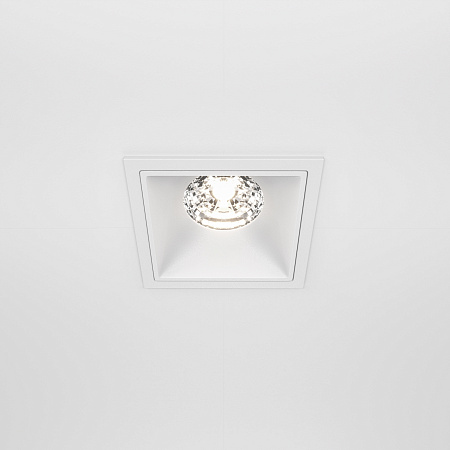 Модульный встраиваемый светодиодный светильник Maytoni Alfa LED DL043-01-15W4K-SQ-W