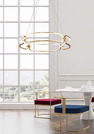 Подвесной светодиодный светильник Maytoni Chain MOD017PL-L50MG Подвесной светодиодный светильник Maytoni Chain MOD017PL-L50MG