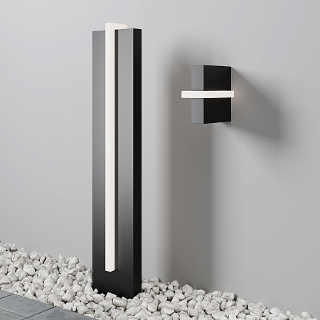 Уличный настенный светодиодный светильник Maytoni Line O484WL-L6GF3K Уличный настенный светодиодный светильник Maytoni Line O484WL-L6GF3K