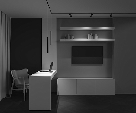 Трековый магнитный светодиодный светильник Maytoni Exility X Focus Led TR245-7W3K-B