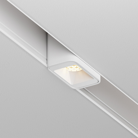 Трековый магнитный светодиодный светильник Maytoni Points S TR100-2-2W3K-S-W Трековый магнитный светодиодный светильник Maytoni Points S TR100-2-2W3K-S-W