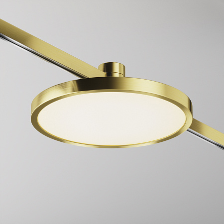 Трековый магнитный светодиодный светильник  Maytoni Flarity Plato TR153-1-10W3K-BS